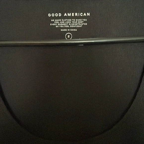 GOOD AMERICAN Feel Good ribbed cotton-blend bodysuit - Picture 4 of 4